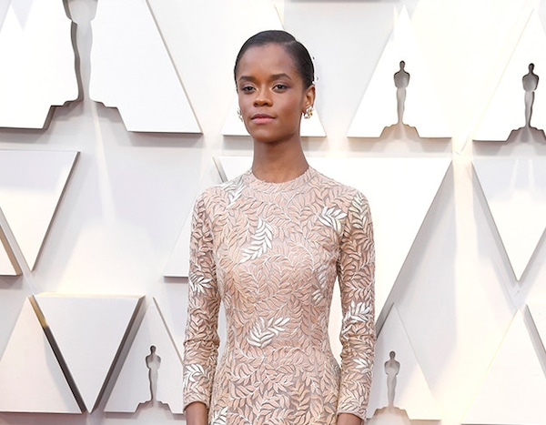 Letitia Wright from 2019 Oscars Red Carpet Fashion | E! News